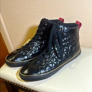 Guess high top sneakers size 12